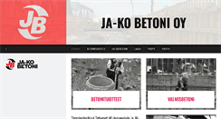 Desktop Screenshot of jakobetoni.fi